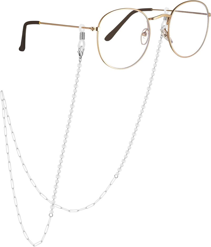 AllenCOCO Glasses Chain, Eyeglass Strap For Women Sunglasses - 14K Gold Eyeglasses Chain, Eye Glasses Holders Around Neck - Image 1